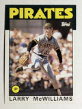 1986 Topps #425 Larry McWilliams