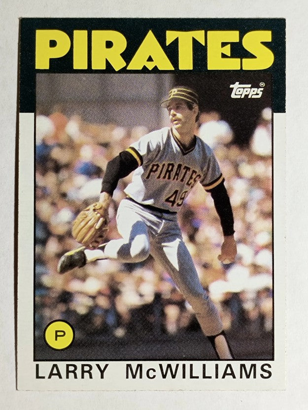 1986 Topps #425 Larry McWilliams