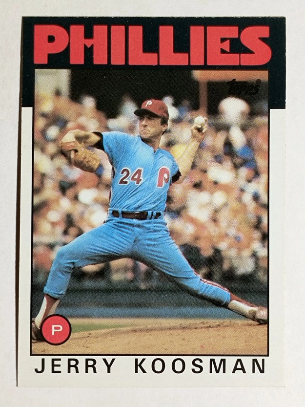1986 Topps #505 Jerry Koosman