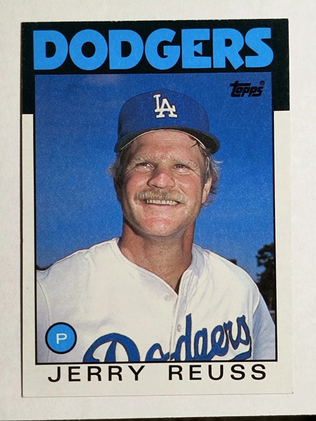 1986 Topps #577 Jerry Reuss
