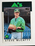 1986 Topps #624 Steve McCatty