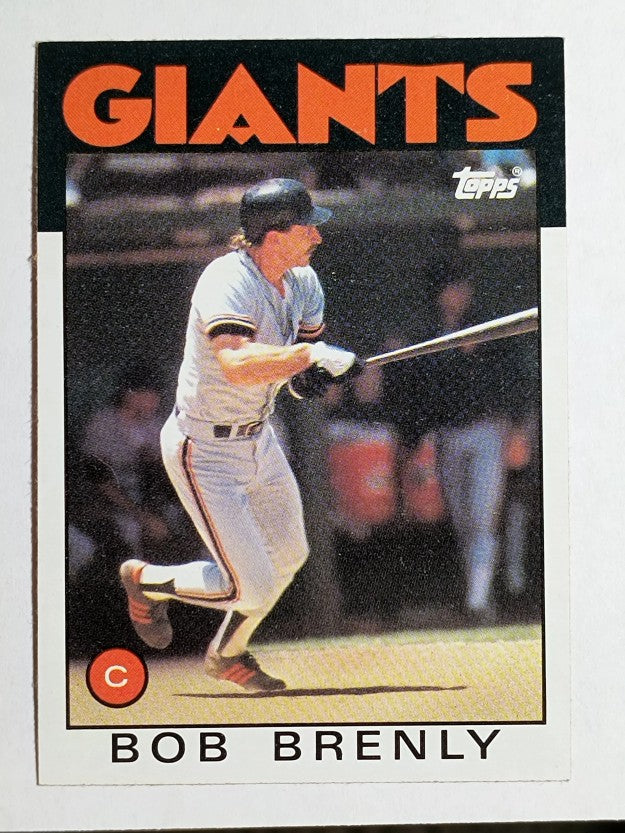 1986 Topps #625 Bob Brenly