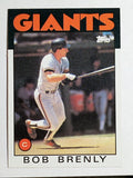 1986 Topps #625 Bob Brenly