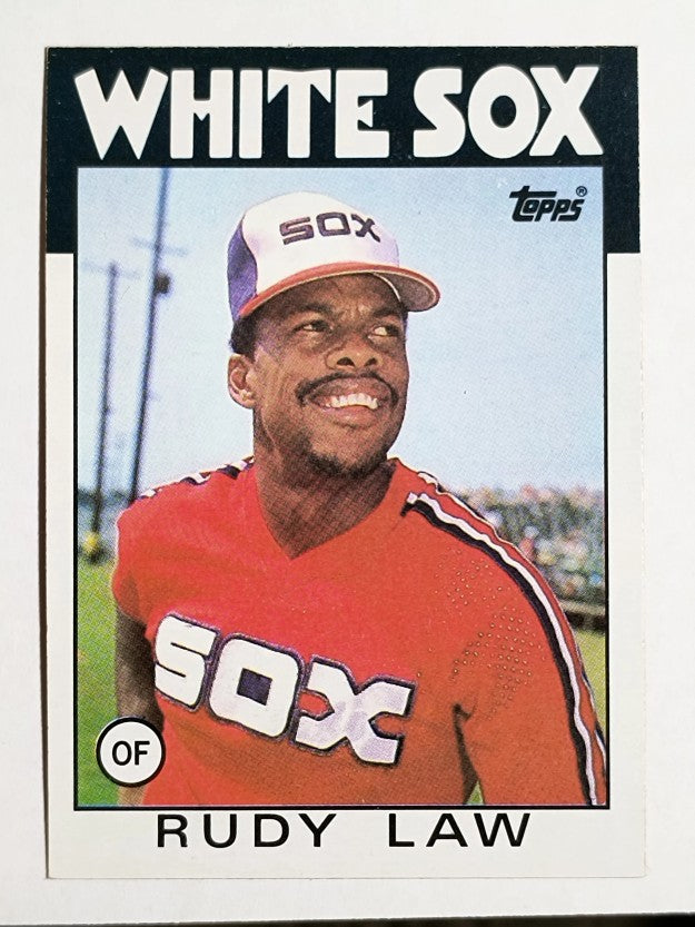 1986 Topps #637 Rudy Law
