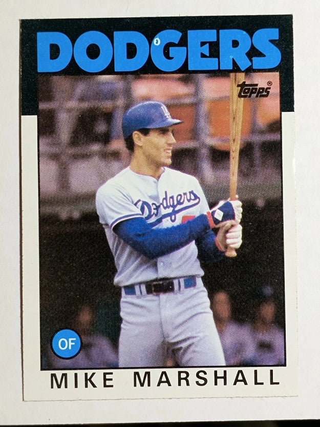 1986 Topps #728 Mike Marshall