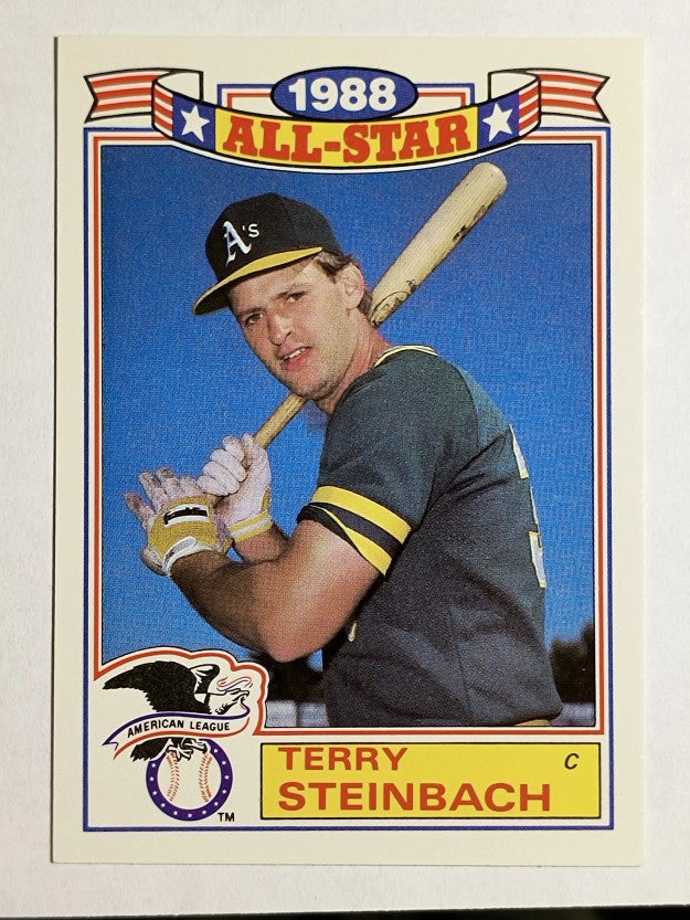 1989 Topps Glossy All-Stars #9 Terry Steinbach