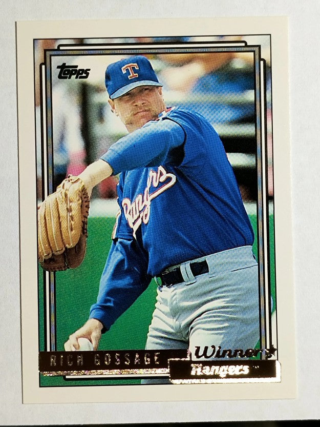 1992 Topps Gold Winners #215 Rich Gossage