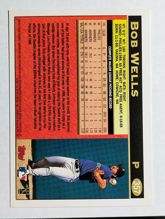 1997 Topps #357 Bob Wells