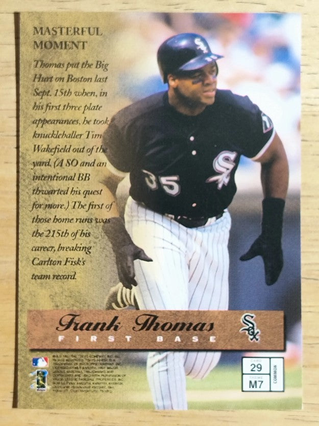 1997 Finest #29 Frank Thomas B