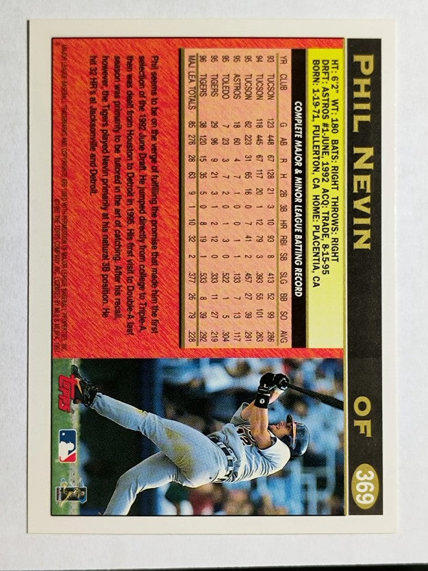 1997 Topps #369 Phil Nevin