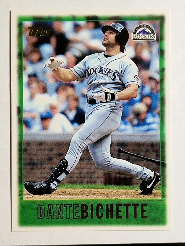 1997 Topps #380 Dante Bichette
