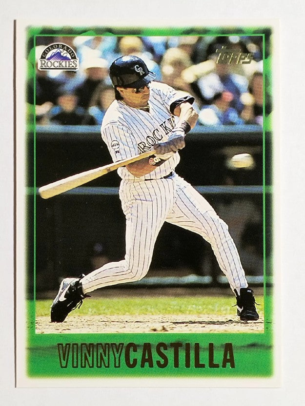 1997 Topps #398 Vinny Castilla