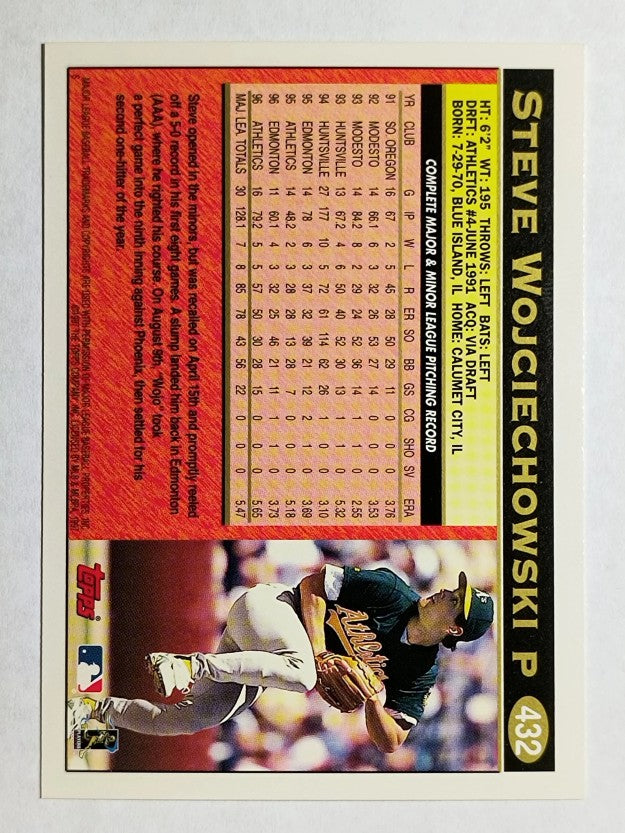 1997 Topps #432 Steve Wojciechowski