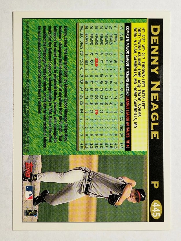 1997 Topps #445 Denny Neagle