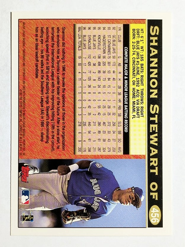 1997 Topps #456 Shannon Stewart