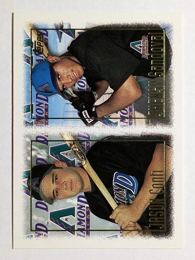 1997 Topps #468 Jhensy Sandoval/Jason Conti RC