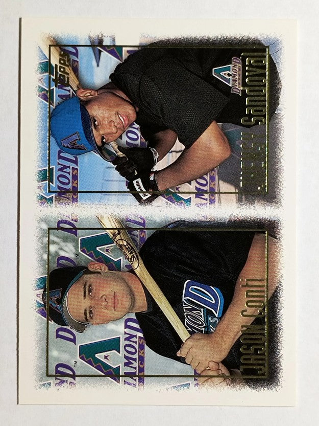 1997 Topps #468 Jhensy Sandoval/Jason Conti RC