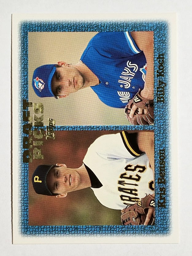 1997 Topps #481 Kris Benson/Billy Koch RC