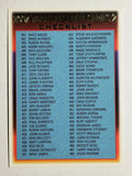 1997 Topps #496 Checklist 401-496