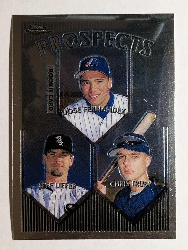 1999 Topps Chrome #434 Jose Fernandez RC/Chris Truby