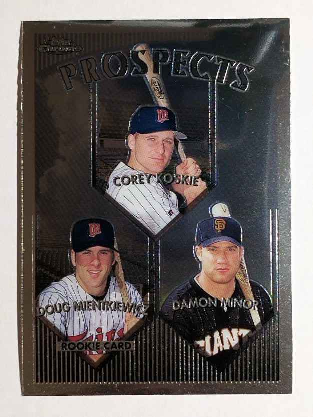 1999 Topps Chrome #435 Doug Mientkiewicz RC
