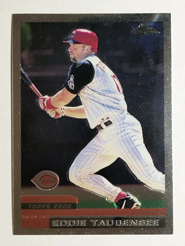 2000 Topps Chrome #168 Eddie Taubensee