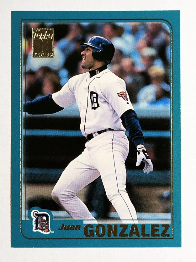 2001 Topps #25 Juan Gonzalez