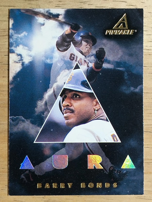 1997 New Pinnacle #192 Barry Bonds AURA