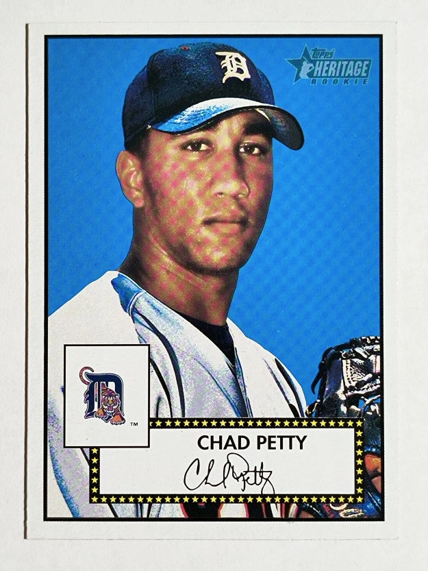 2001 Topps Heritage #297 Chad Petty RC