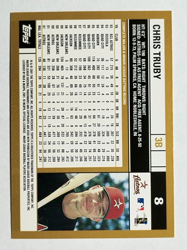 2002 Topps #8 Chris Truby