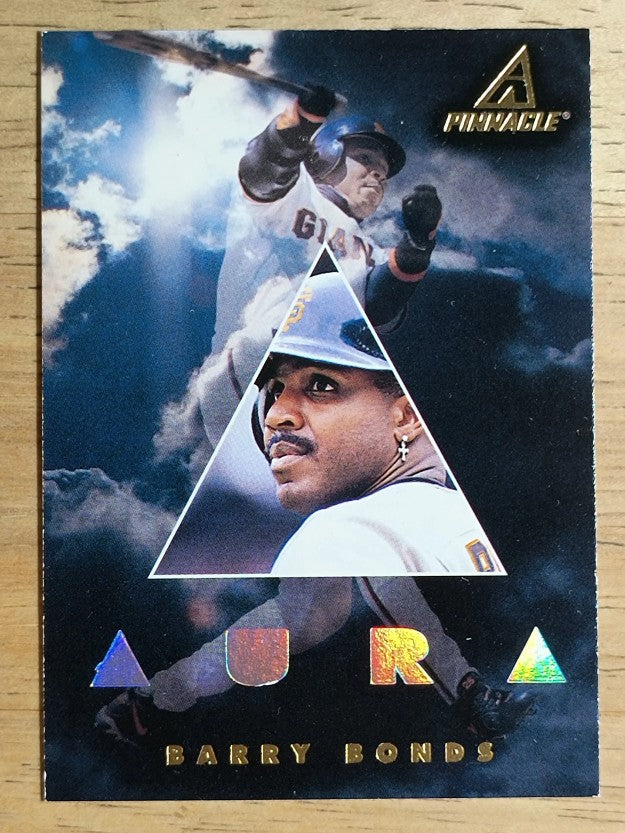 1997 New Pinnacle #192 Barry Bonds AURA