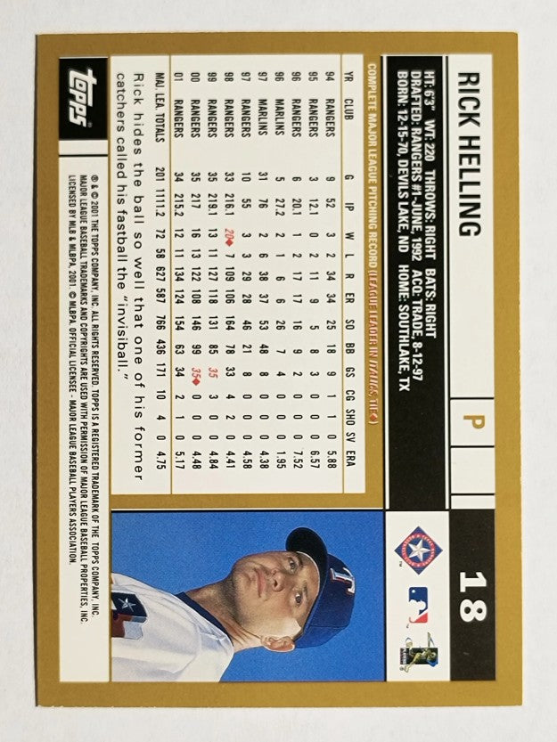 2002 Topps #18 Rick Helling