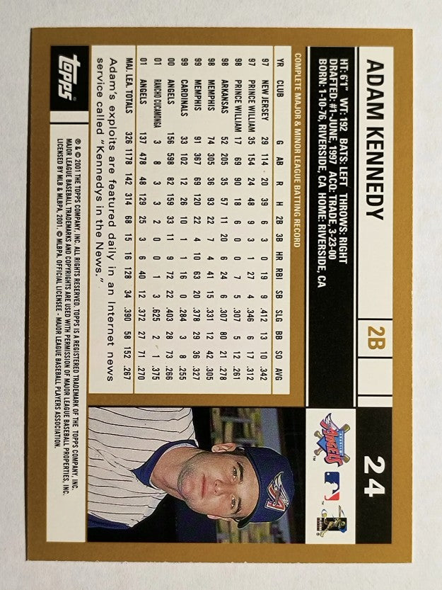 2002 Topps #24 Adam Kennedy