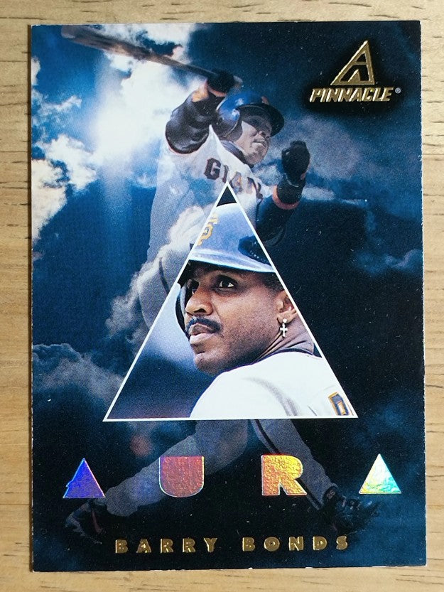 1997 New Pinnacle #192 Barry Bonds AURA