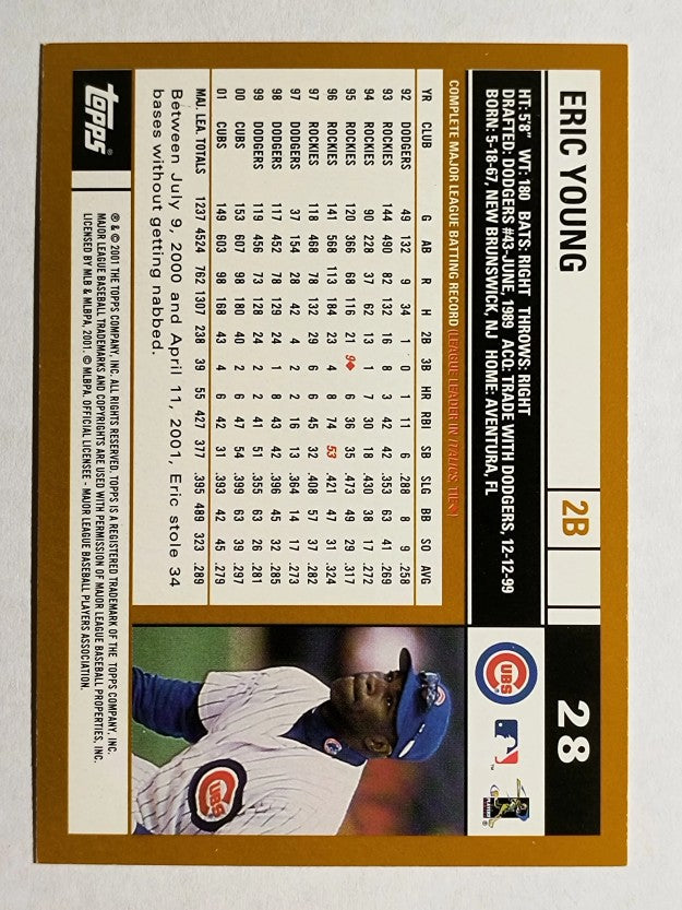 2002 Topps #28 Eric Young
