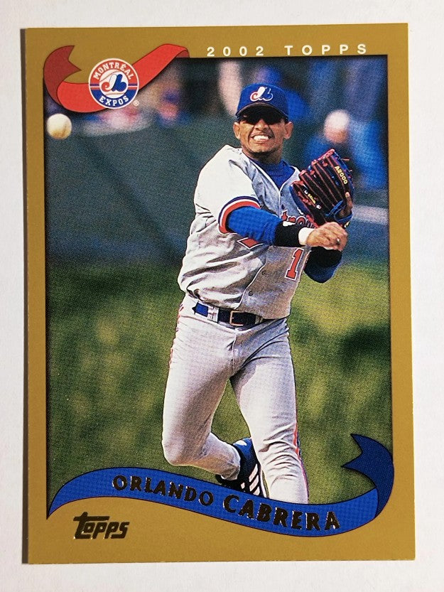 2002 Topps #32 Orlando Cabrera