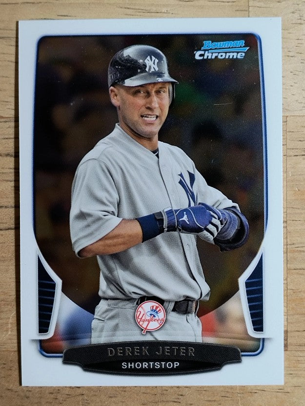 2013 Bowman Chrome #215 Derek Jeter