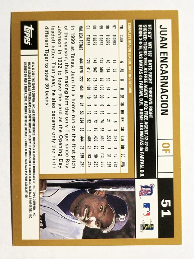 2002 Topps #51 Juan Encarnacion