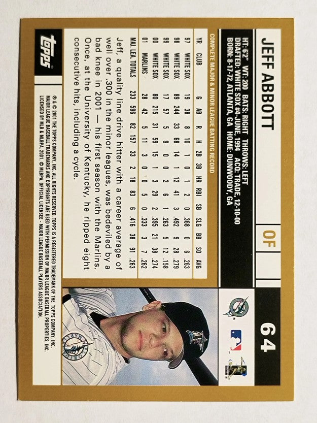 2002 Topps #64 Jeff Abbott