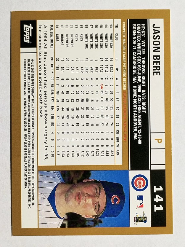 2002 Topps #141 Jason Bere