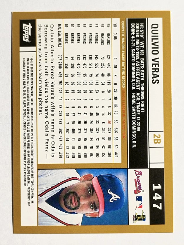 2002 Topps #147 Quilvio Veras