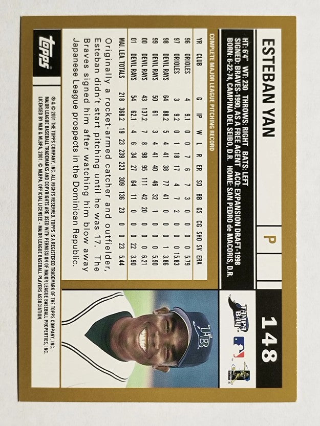 2002 Topps #148 Esteban Yan