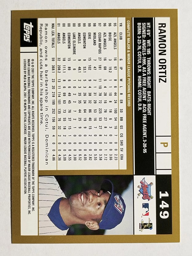 2002 Topps #149 Ramon Ortiz