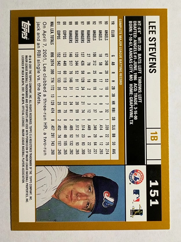 2002 Topps #151 Lee Stevens