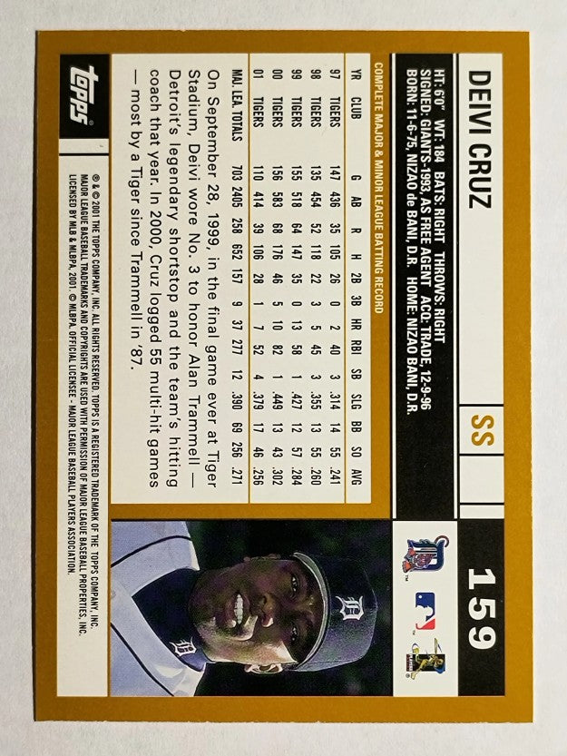 2002 Topps #159 Deivi Cruz