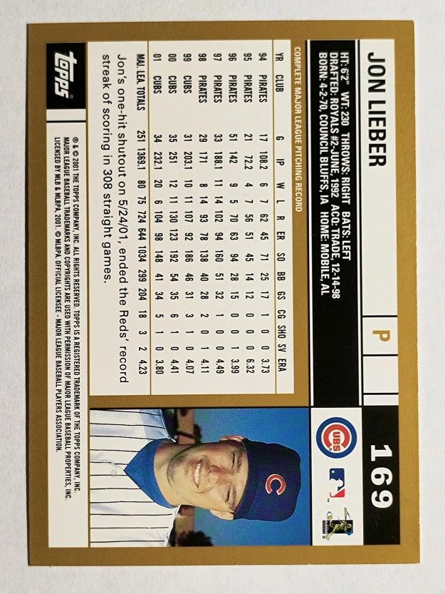 2002 Topps #169 Jon Lieber