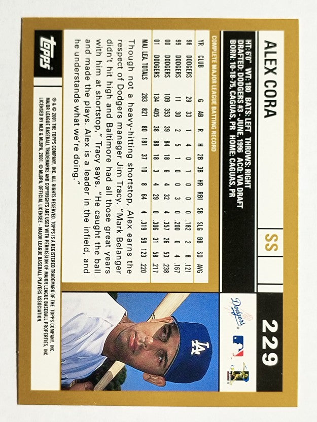 2002 Topps #229 Alex Cora