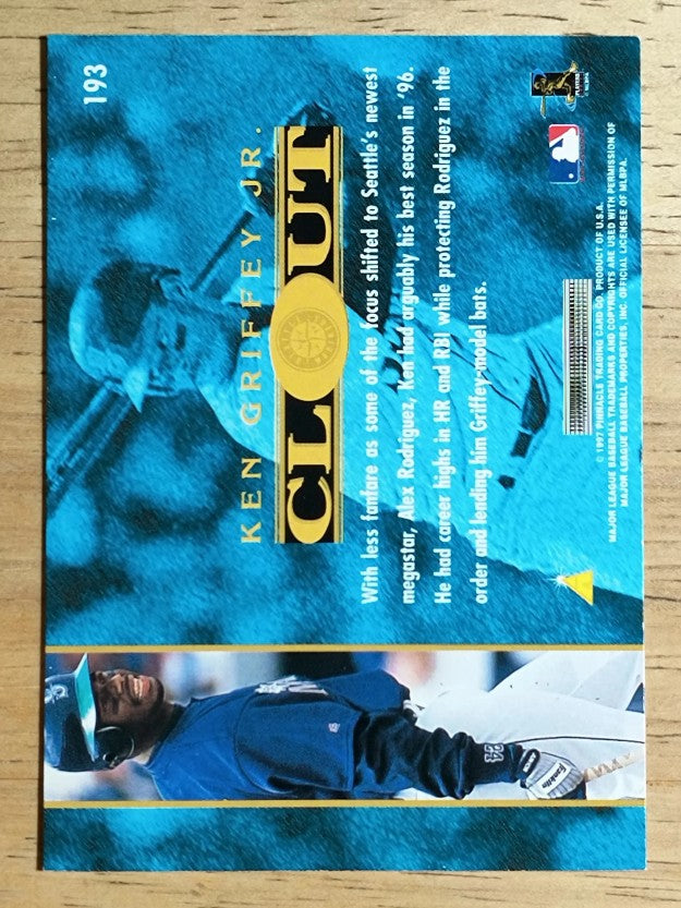 1997 Pinnacle #193 Ken Griffey Jr.