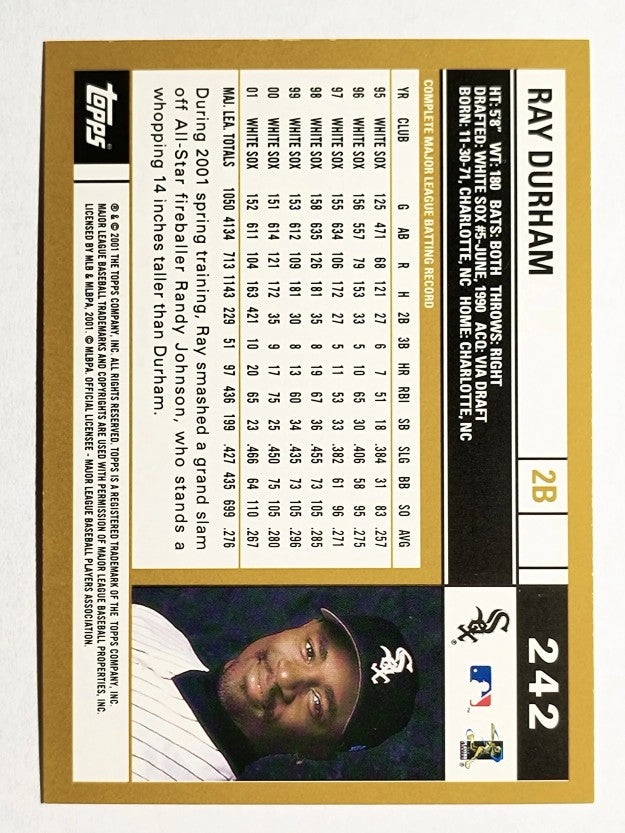 2002 Topps #242 Ray Durham