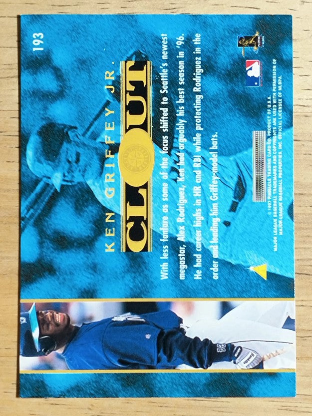 1997 Pinnacle #193 Ken Griffey Jr.